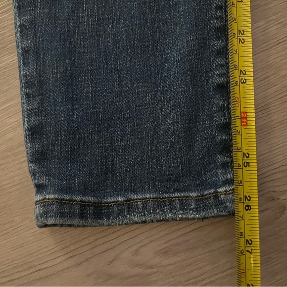 Judy Blue Mid Rise Distressed Jeans - Picture 3 of 8